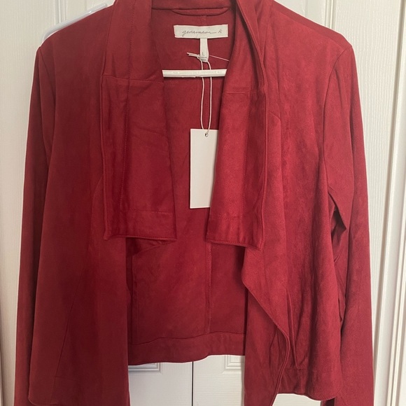 NWT suede blazer - Picture 3 of 4